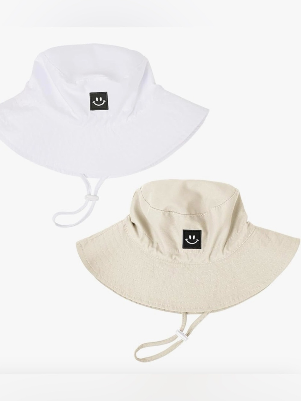 Baby Toddler Sun Hat,Kids Summer UPF 50+ Foldable Beach Bucket Hat 2 pack